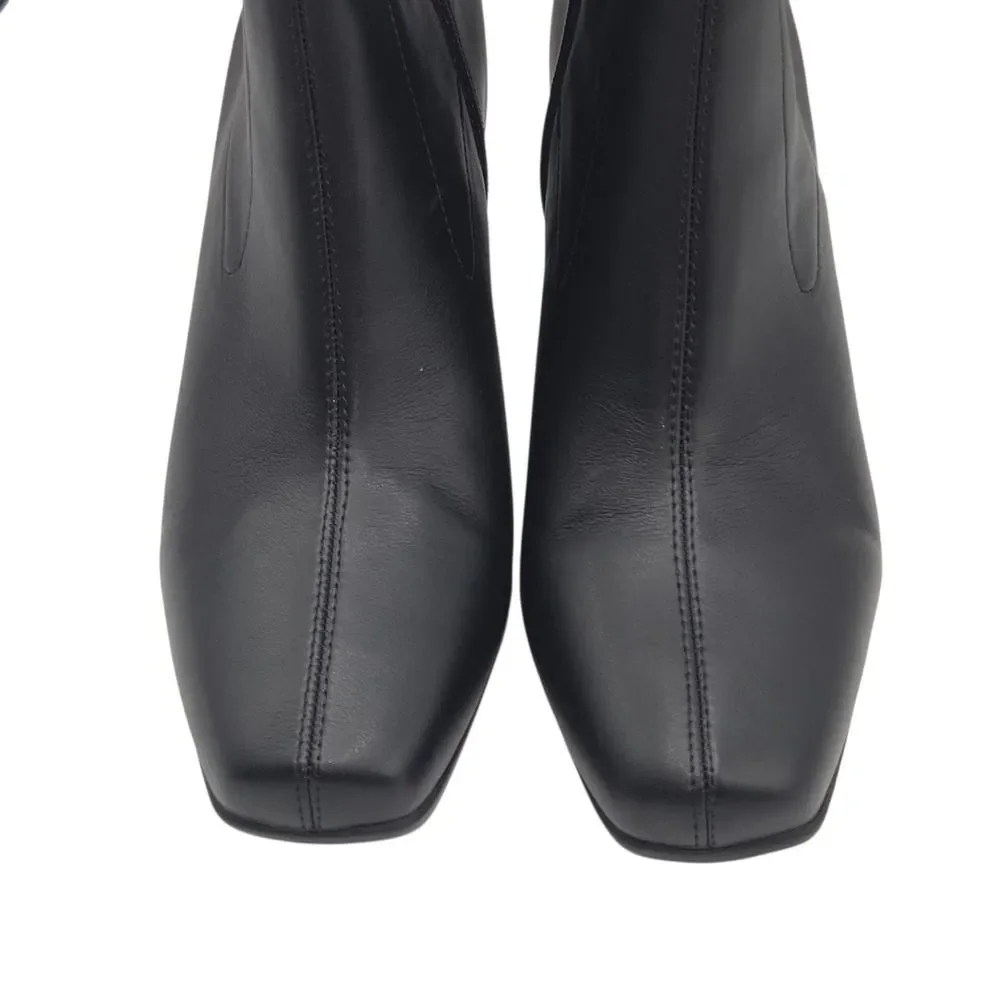 Aerosoles‎ Women's Cinnamon Heeled Tailored Booties Black Size 9.5 Ankle Boots